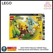 LEGO 72164 Pokemon SMART Play: Training House with Pikachu *AU STOCK*