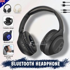 Wireless Headphones Bluetooth Earphones Headset Rechargeable with Mic AU Stock