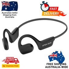 Open Ear Headphones Waterproof Bone Conduction with Mic
