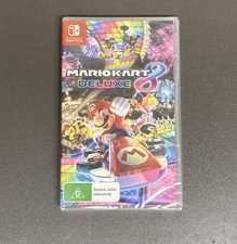 Mario Kart 8 Deluxe Nintendo Switch Game Brand New Sealed, Free Post