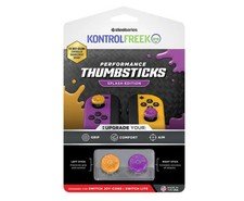 KONTROLFREEK Splash for Nintendo Switch Joy-Con (Orange/Purple)