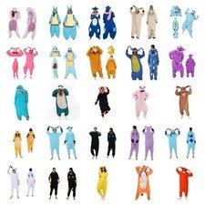 Adult Kids Pokemon Onesie Kigurumi Pyjamas Costume Snorlax Gengar Pikachu