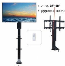 Electric Motorized TV Lift Stand for 42-70″ LCD/LED/OLED TV Lift Stand Stroke NW