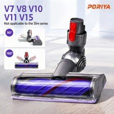 Direct Drive Laser Motorhead Cleaner Head for Dyson V7 V8 V10 V11 V15 Vacuum