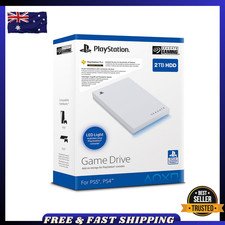 Game Drive for PS4/PS5, 2 TB, External HDD, USB 3.0, Officially Licensed, Blue L