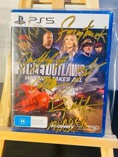Street Outlaws Sealed Ps5 Game +7 Genuine Autographs of the cast Extremely Rare!