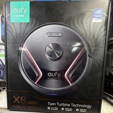 eufy by Anker X8 Hybrid RoboVac Robot Vacuum Laser Nav Multi-Floor Black