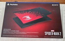 Sony PS5 Faceplate Console Cover Marvel Spider-Man 2 Limited Edition Red/Black