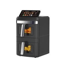 Healthy Choice 13L Dual Zone 2300W Double Stack Air Fryer with Foldable Top Disp