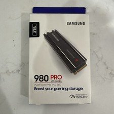 Samsung 980 PRO 2TB with Heatsink NVMe M.2 SSD PS5 Compatible Sealed