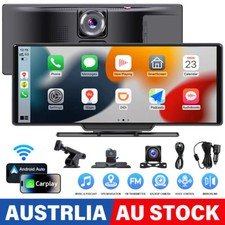 Premium 4K 10.26” Touch Dash Camera Cam Dual Car Recorder for CarPlay Android
