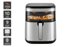 61% off | Kogan 10L XXL Digital Air Fryer, Black/Grey, Air Fryers, Appliances