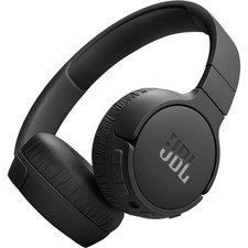 JBL Tune 670NC Adaptive Noise Cancelling Wireless On-Ear Headphones Black 670 NC