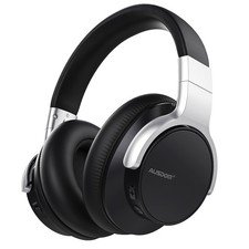 59% off | AUSDOM E7 Active Noise Cancelling Headphones: Wireless Bluetooth Over Ear ANC He