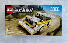 LEGO 76897 1985 Audi Sport quattro S1 Speed Champions Retired NEW SEALED