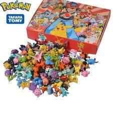 144 Pokemon Figures – Pikachu & More, Collectible Toys, Kids’ Christmas Gift