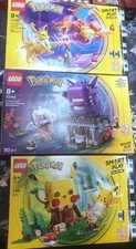 LEGO PokรฉmonBSMART PLAY BULK LOT X3 ALL SETS ARE NEW SMALL WEAR TO BOXES