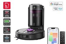 48% off | Kogan SmarterHome™ LX17 Robot Vacuum Cleaner and Mop with Bagless Auto-Empty