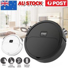 Smart Robot Vacuum Cleaner Rechargeable Automatic Dry Wet Floor Mop Sweeping NEW