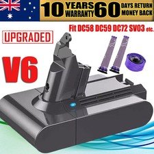 For Dyson V6 SONY 9500mAh Battery Animal Absolute SV03 SV04 SV06 SV09 DC61 DC62