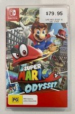 Super Mario Odyssey Nintendo Switch Game New Complete AUS