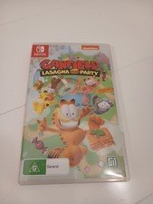 Garfield Lasagna Party Nintendo Switch Game BRAND NEW Multiplayer 2022-Free Ship