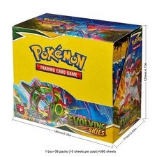 360Pcs English Pokémon TCG: Sword Shield Evolving Skies Booster Box Pokemon trad