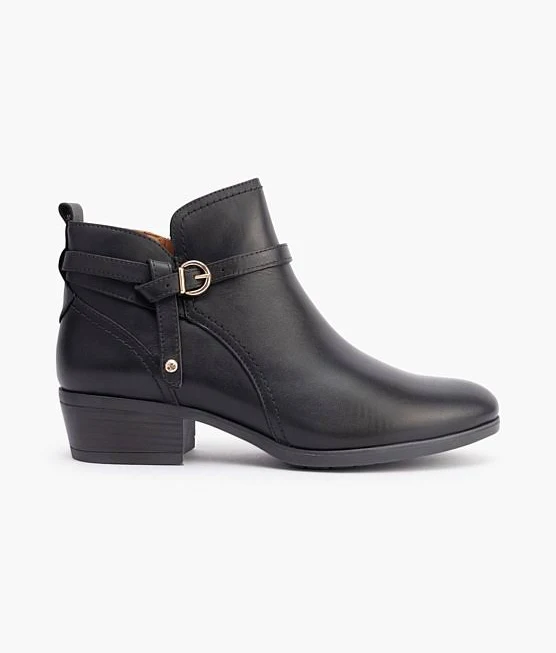 24% off | Womens Pikolinos Women’s Leather Ankle Bootie Zip Heel Boots