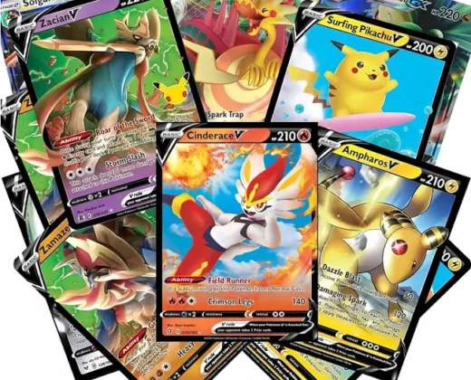 15% off | Pokemon Cards 50 Card Assorted Lot with Guaranteed V Pokemon