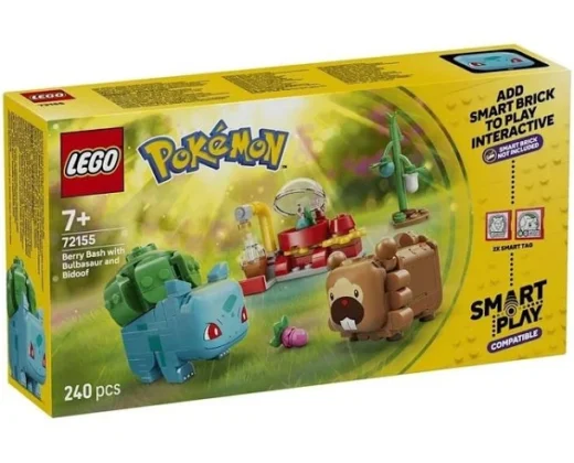 20% off | LEGO Pokémon SMART Play Berry Bash with Bulbasaur and Bidoof