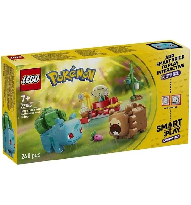 20% off | LEGO Pokémon SMART Play Berry Bash with Bulbasaur and Bidoof