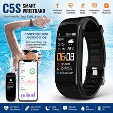 5% off | 2025 NEW Fit*bit Smart Watch Activity Tracker Fitness Watches Heart Rate Monitor