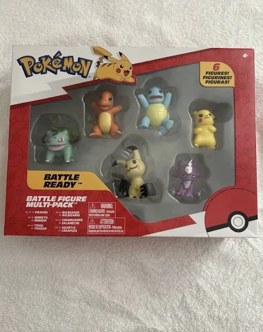 42% off | Pokemon Battle Figure 6-Pack