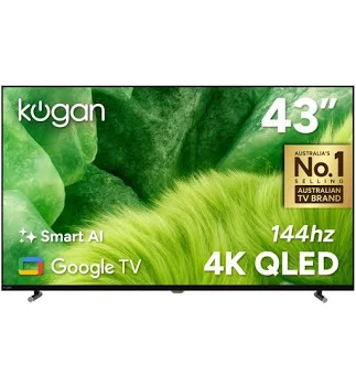 Kogan qled 4k 144hz smart AI google tv