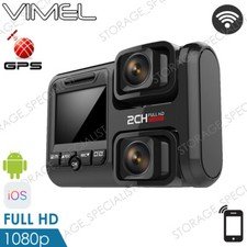 Dash Camera 4K Front Rear Cam WIFI GPS Night Vision Uber Taxi Dashcam
