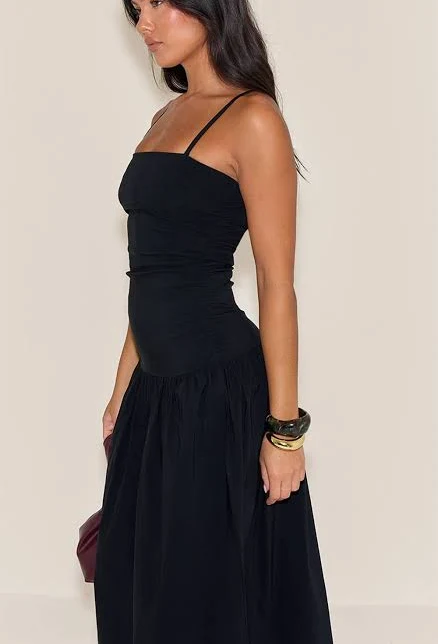 60% off | PrettyLittleThing Women’s Strappy Ruched Maxi Dress