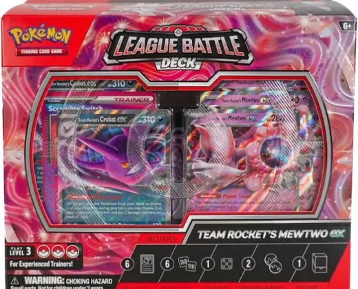 Pokemon Team Rocket’s Mewtwo EX League Battle Deck