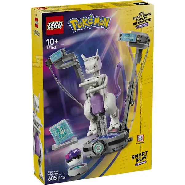 7% off | LEGO Pokémon SMART Play: Mewtwo’s Lab Break