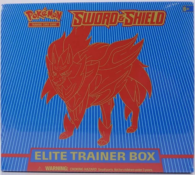 29% off | Pokemon TCG: Sword & Shield Elite Trainer Box Zamazenta