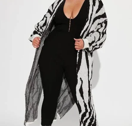 40% off | Fashion Nova Women’s Dangerously Fierce Cardigan Sweater Combo