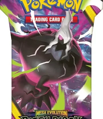 27% off | Pokemon Mega Evolution Pitch Black Sleeved Booster Pack