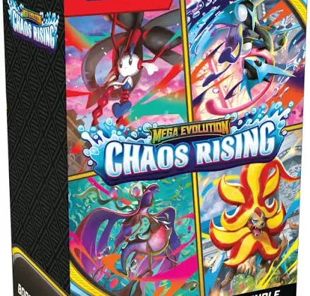 Pokemon Mega Evolution Chaos Rising Booster Bundle