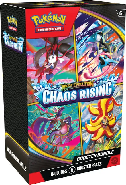 Pokemon Mega Evolution Chaos Rising Booster Bundle