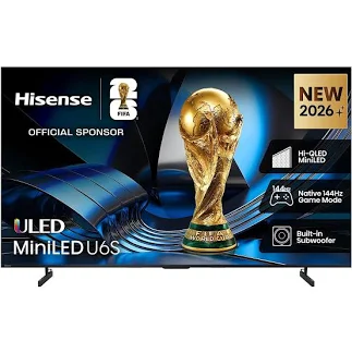 Hisense U6SAU ULED MiniLED Hi-QLED 144Hz 4K Smart AI TV