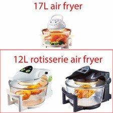 Air Fryer Roaster Super Chef Pro Convection Oven Rotary Rotating Rotisserie BBQ