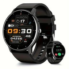 2026 Waterproof Smart Watch Bluetooth Fitness Health Tracker for Men & Women Gym