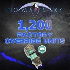 No Man’s Sky ✶ 1,200 Factory Override Units ✶ PS4 PS5 XBOX PC STEAM