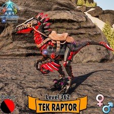 Ark Ascended PC/PS5/XBOX PVE💎 TEK RAPTOR Deadpool💎 Level 362