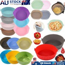 Multifunctional Air Fryer Silicone Pot Reusable Oven Accessories Baking TrHA