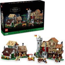 2% off | LEGO® Icons Medieval Town Square 10332 Building Set for History-Lovers, Village